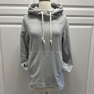 lululemon athletica Gray Cowl Neck Sweater